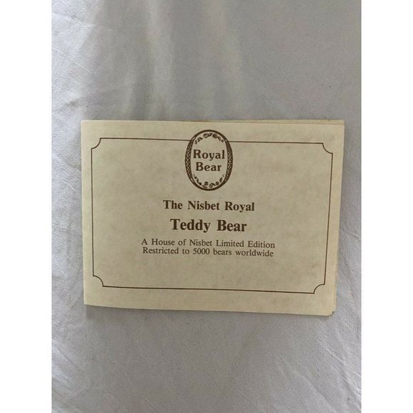 5131 House of Nisbet Royal bear #968 new w/tag Host Pick - Picture 10 of 12